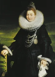 Portret Infantki Isabelli Clara Eugenia z Hiszpanii 1566-1633, 1616.