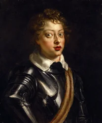 Portret Vincenzo II Gonzagi 1594-1627, księcia Mantui, ok. 1930 r. 1605.