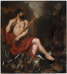 Wulkan i pożar, XVII wiek.
