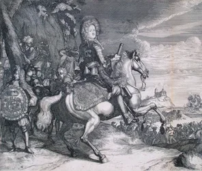 Portret konny Aleksandra Daniłowicza Mienszykowa, ok. 1707 r.