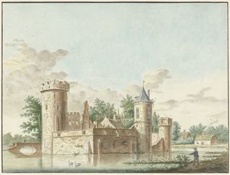 Zamek Aalst w Bommelerwaard
