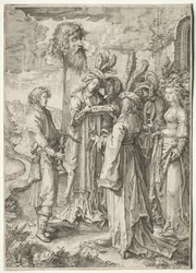 Dawid z głową Goliata, lata 20.-1630.