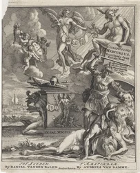 Strona tytułowa dla: European Mercury, czternasta część, pierwsza część, 1703