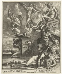 Strona tytułowa: European Mercury czternasta część pierwsza, 1703
