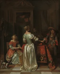 Powitanie, ok. 1675.
