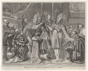 Karol V koronowany na cesarza przez papieża Radosny wjazd Kardynała Dzieciątka w Gandawie, 1635 (tytuł serii)