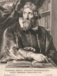 Znakomity Erycius Putean historiograf, królewski profesor radny itp.