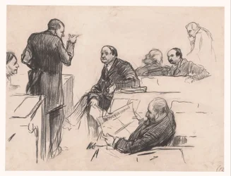 Posłowie pan H.C. Verniers van der Loeff, A.J.W. Farncombe Sanders, G.M. van der Linden, J. Willink i Jhr. Pan Ruys van Beerenbroek