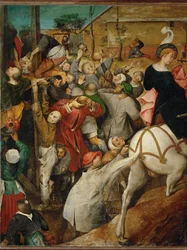 Dzień Świętego Marcina (obraz na płótnie)