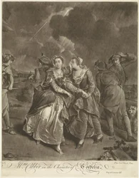 Aktorka Susannah Maria Cibber jako Cordelia