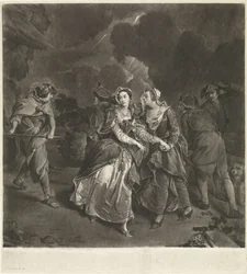 Aktorka Susannah Maria Cibber jako Cordelia