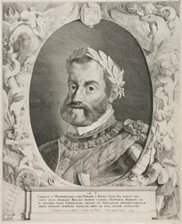 Portret cesarza Karola V, 1644.