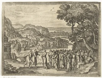 Chrystus odpowiada uczniom Jana Obrazy i sceny z Biblii (tytuł serii)