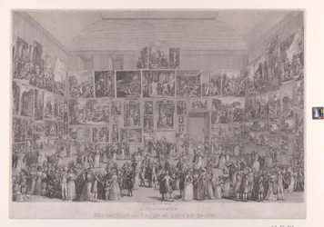 Wystawa w Salon du Louvre w 1787 r.