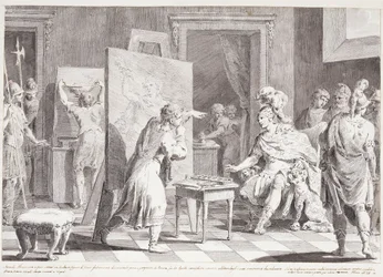 Aleksander Wielki w pracowni Appelles