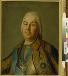 Portret hrabiego Piotra Siemionowicza Saltykowa, 1760