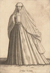 Wdowa rzymska, ca. 1580.