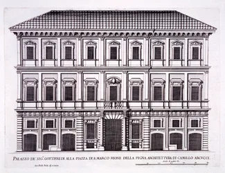 Palazzo Grazioli, Piazza San Marco, Rzym, z „Palazzi di Roma”, cz. II, wyd.