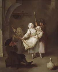 Taniec, c. 1750.