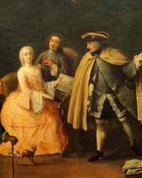 Nauczyciel muzyki — Pietro Longhi (1701-1785)