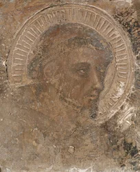 Głowa franciszkanina, 1319-47.