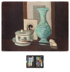 Martwa natura z fajką, 1926-28