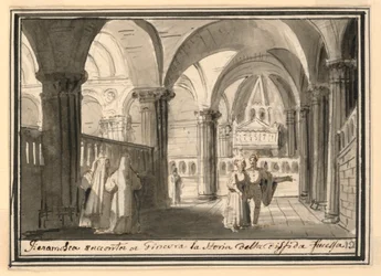 Scenografia, Wnętrze Kościoła