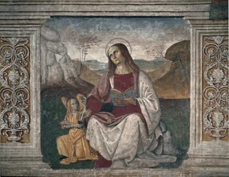 Św. Mateusz Ewangelista (Fresco