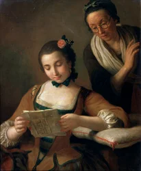 „Czytanie”, c1727-1760