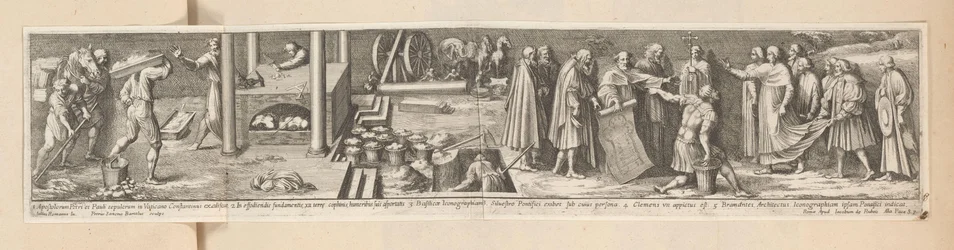 Budowa Bazyliki św. Piotra Historia cesarza Konstantyna (tytuł serii)
