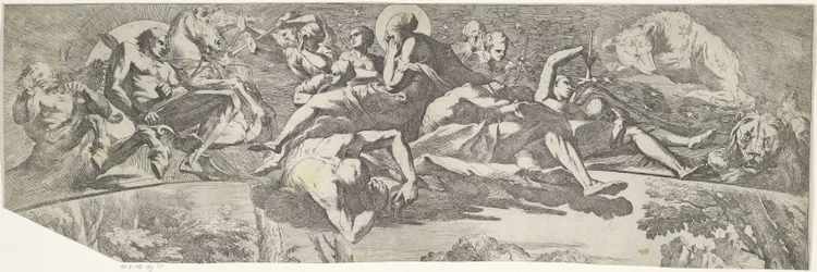 Alegoria Jesieni (górna część)