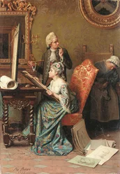Lekcja malarstwa