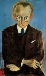 Portret Paula Fechtera 1880-1958, 1925.