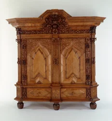Gabinet, Gdańsk, ok. 1730 (drewno)