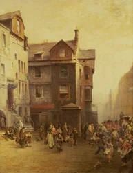 John Knoxs House, High Street, Edynburg, 1885