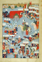 Jan II (1455-95) Król Portugalii, z Księgi Jana II znanej jako Księga Członków Zakonu św. Jakuba