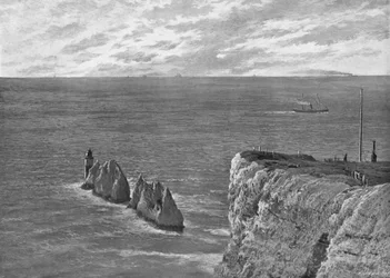 Igły, Wyspa Wight, ok. 1896 r.