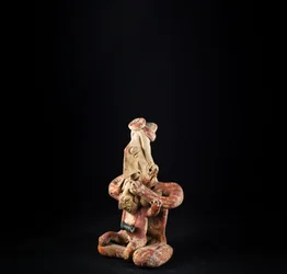 Statuetka kobiety / sztuka meksykańska, Nayarit (terakota)