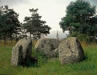 Prehistoria: grób epoki kamienia.
