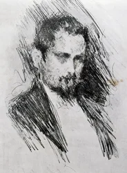 Portret Luigiego Illica (Castell