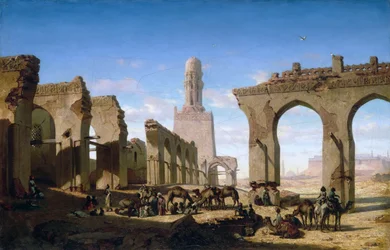 Ruiny meczetu Al-Hakim w Kairze