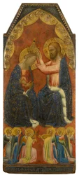 Koronacja Marii Panny, około 1350