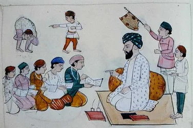 Indigenous School, c.1890 (akwarela na papierze)