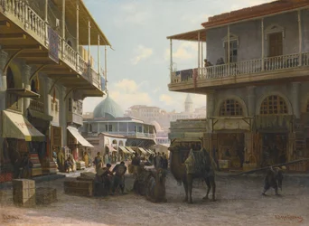 Widok Tiflisu, 1874