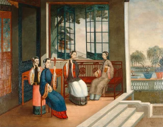 Muzycy, ok. 1800 (olej na płótnie)