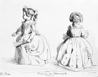 Wiktoria, księżniczka królewska, 1843 (lito)