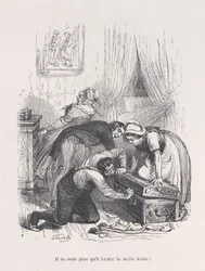 Pozostaje tylko zamknąć błogosławiony pień! z Małej niedoli ludzkiego życia, 1843..