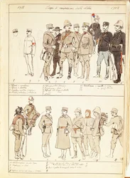 Mundury siły okupacji wojskowej Libii Królestwa Włoch