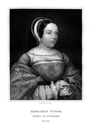 Margaret Tudor, królowa Szkocji, 1825.
