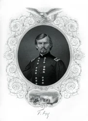 Generał Franz Sigel, generał Unii w wojnie secesyjnej, 1862-1867.